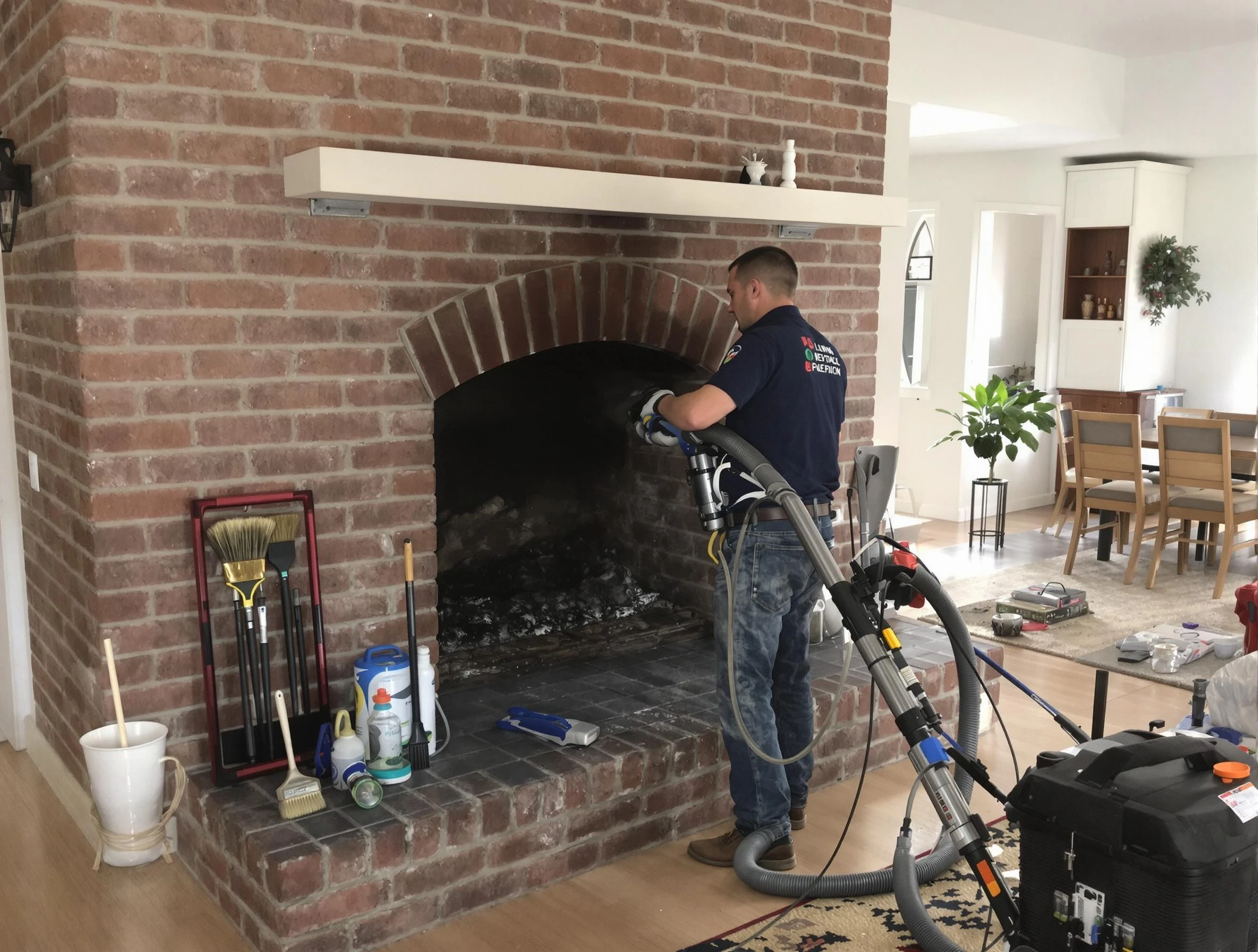 Chimney Cleaning in Belmont