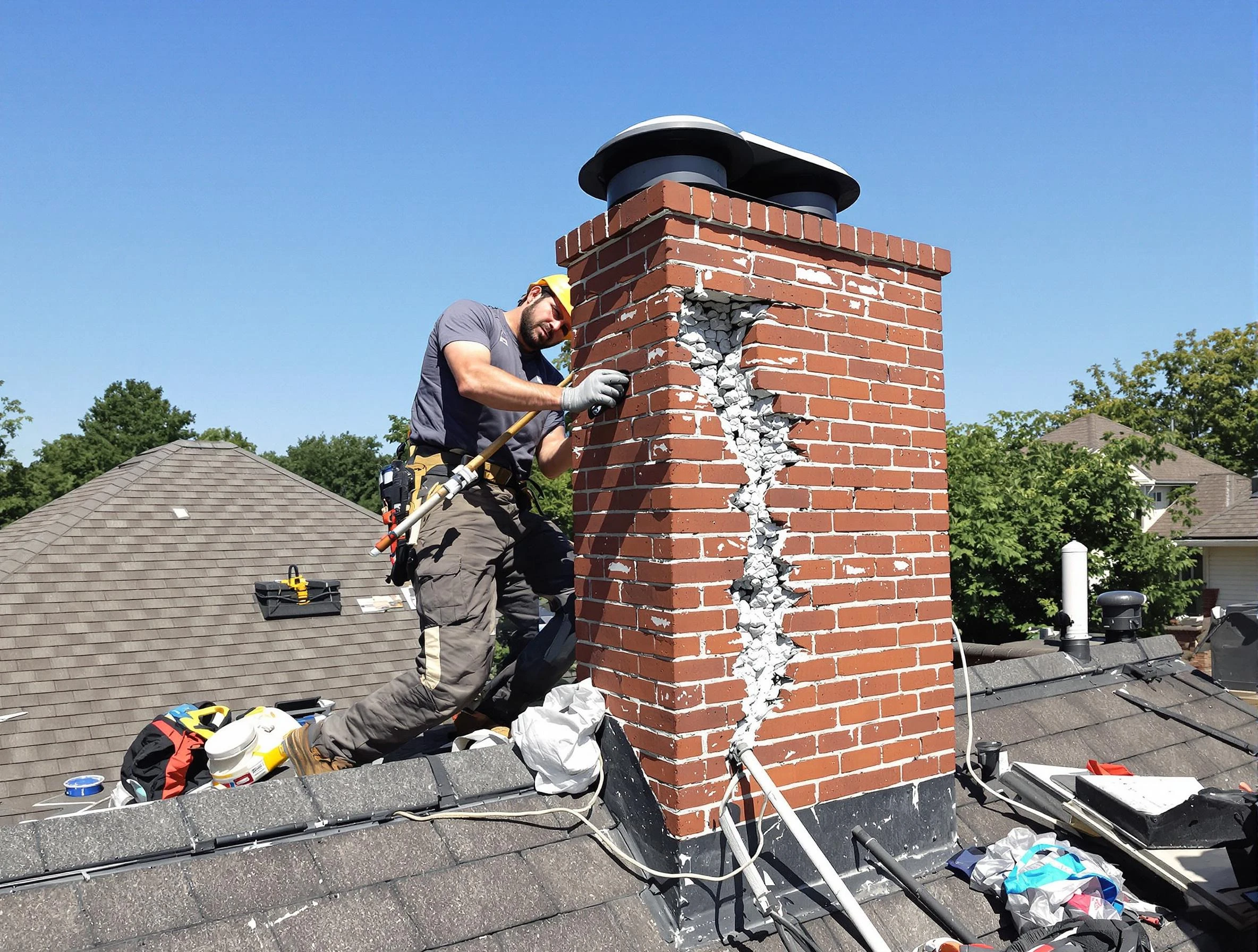 Chimney Repair in Belmont
