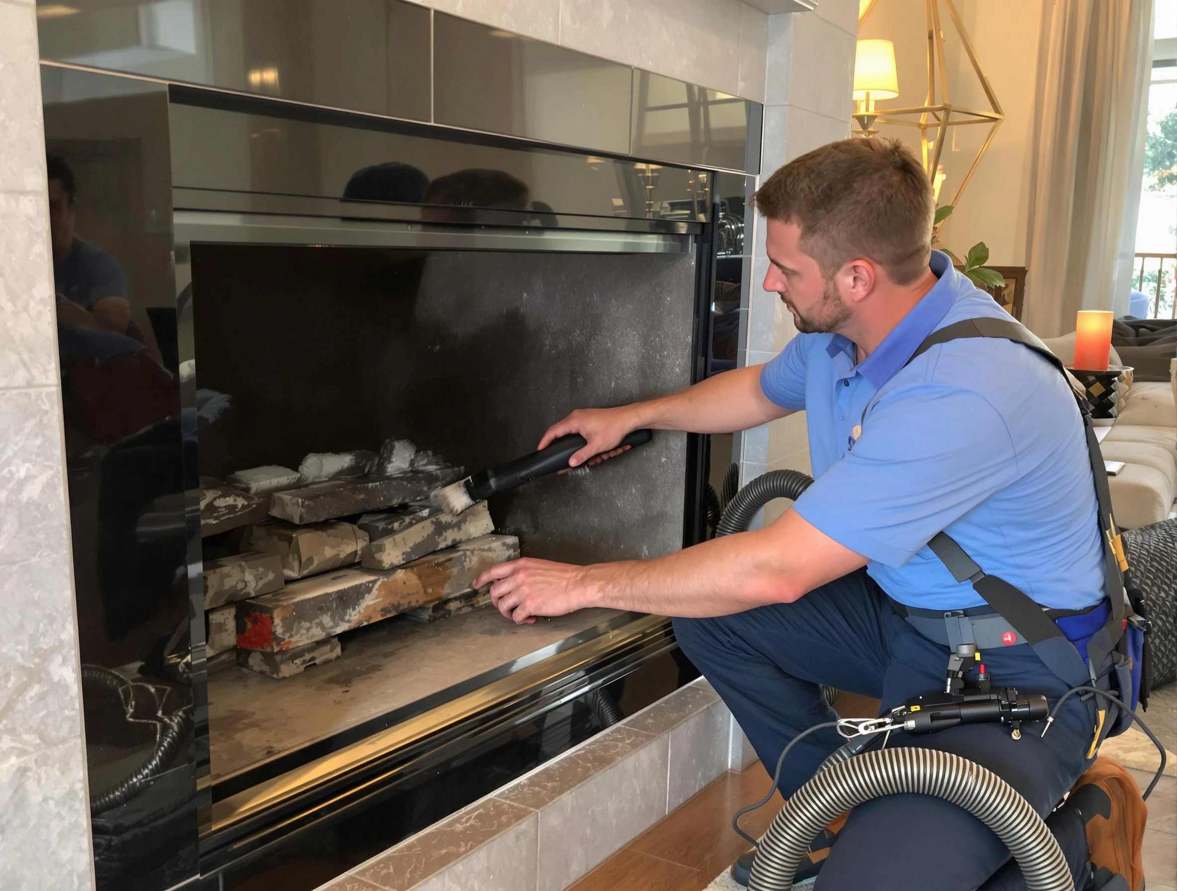 Fireplace Maintenance in Belmont