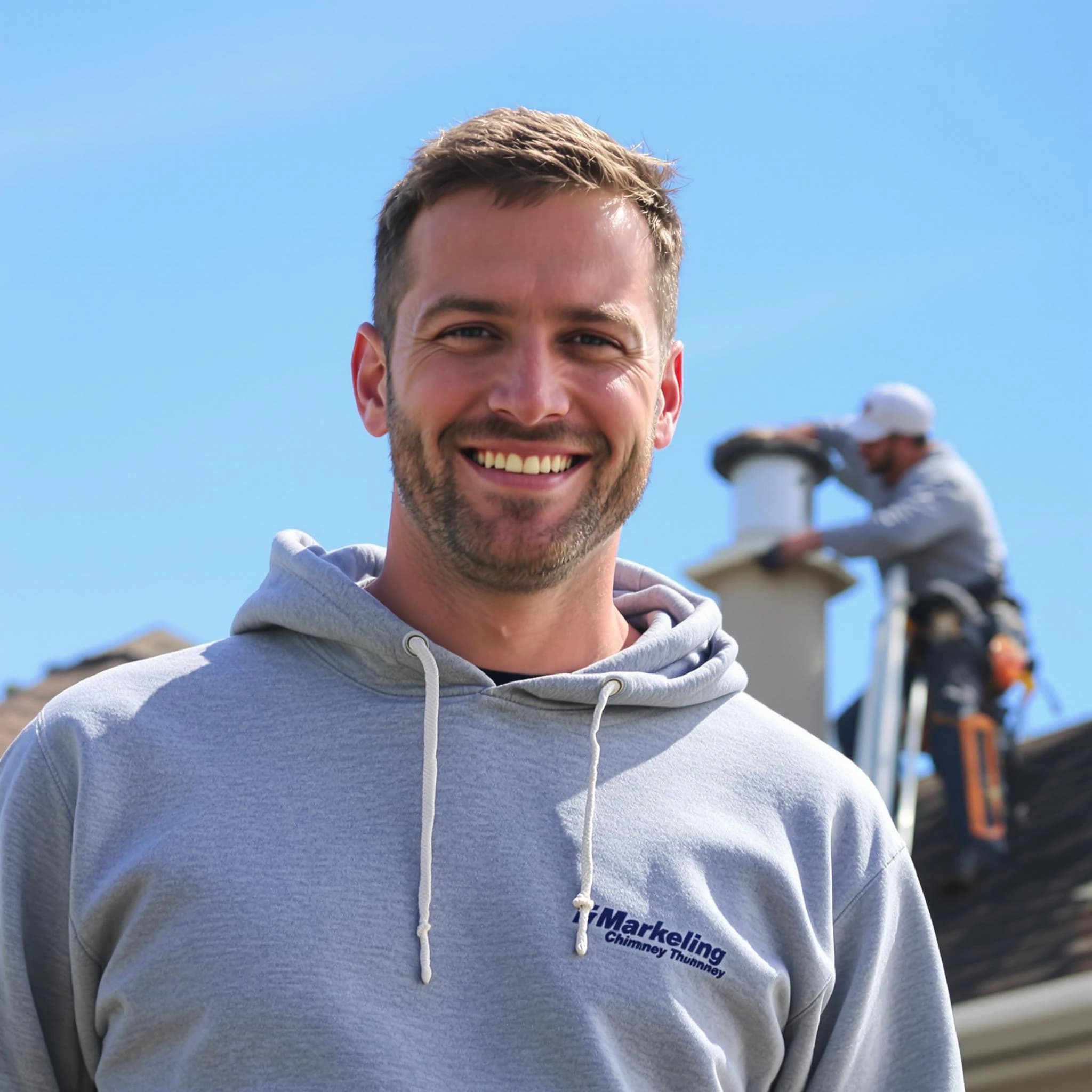 The Belmont Chimney Sweep team.