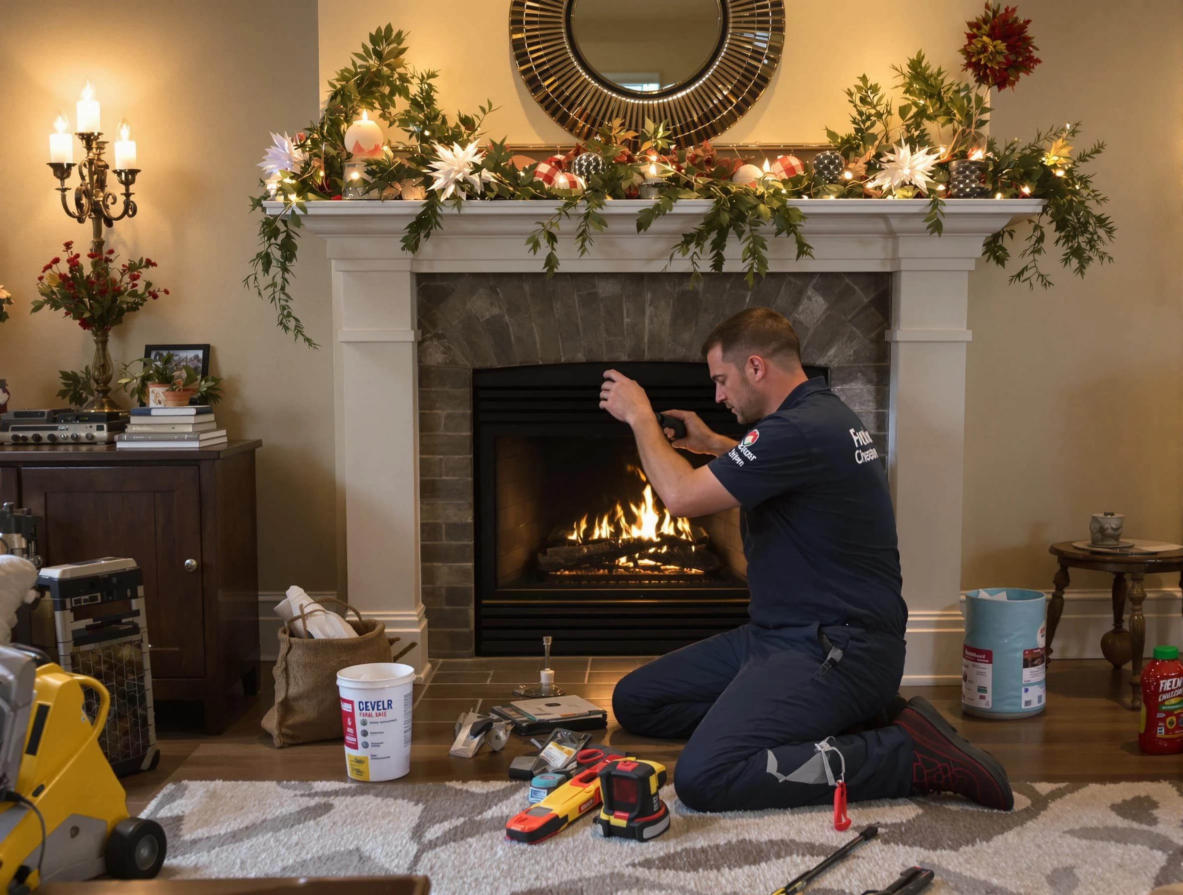 Belmont Chimney Sweep offering fireplace maintenance services in Belmont, MA